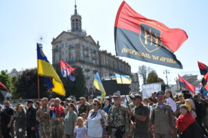Марш защитников Украины в Киеве завершился. ФОТОрепортаж